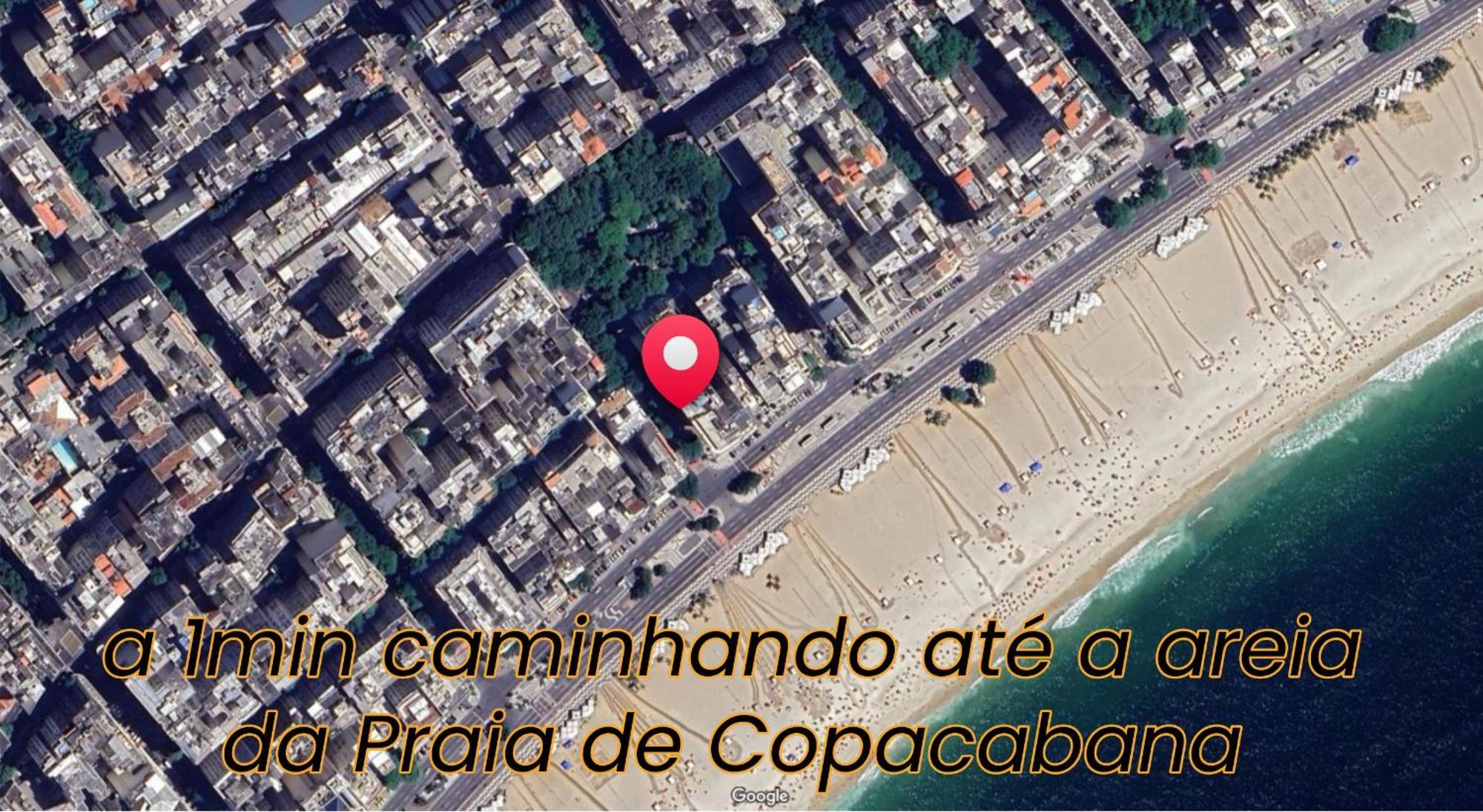 Excelente Apartamento A 1Min Da Praia De Copacabana Ρίο ντε Τζανέιρο Εξωτερικό φωτογραφία
